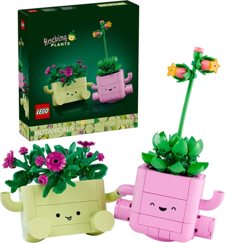 11506 LEGO BOTANICALS Rocking Plants - Chậu cây vui nhộn - Đồ chơi lắp ráp
