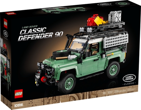 10317 Lego Icons Land Rover Classic Defender 90 - Đồ chơi lắp ráp  xe cắm trại