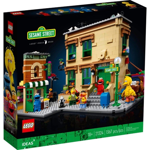 21324 LEGO Ideas 123 Sesame Street - Bộ đồ chơi xếp hình LEGO