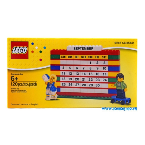 853195 LEGO Brick Calendar - Lịch để bàn LEGO