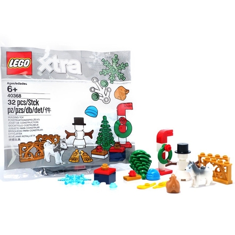 40368 LEGO Xtra Christmas Accessories - Phụ kiện trang trí Giáng sinh