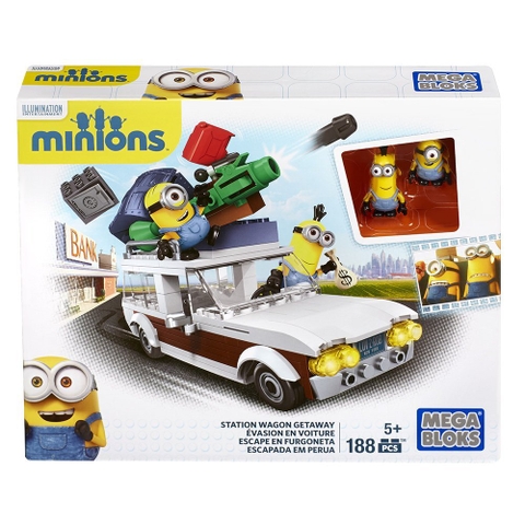 Mega Bloks Minions Station Wagon Getaway