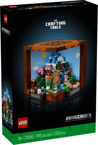 21265 Đồ chơi lắp ráp Lego Minecraft Miscellaneous The Crafting Table - Mô hình hộp khối chế tác