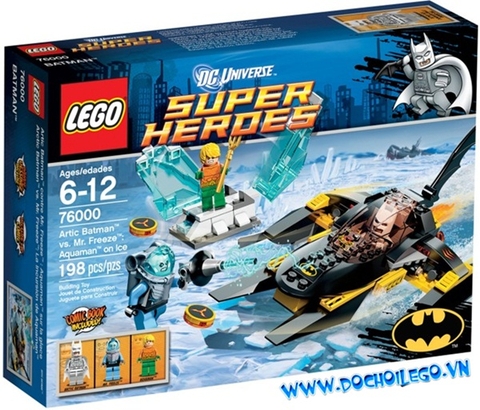 76000 LEGO® Super Heroes Arctic Baan vs Mr Freeze