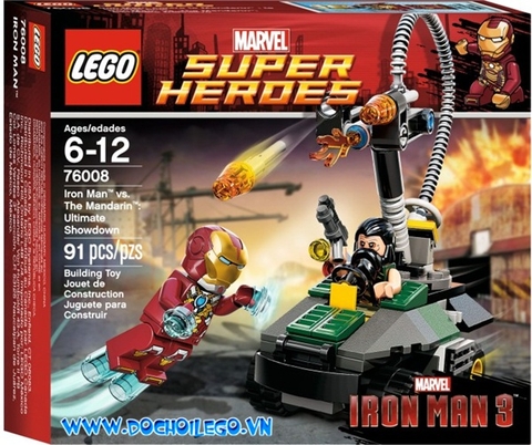 76008 LEGO® Iron Man vs. The Mandarin Ultimate Showdown