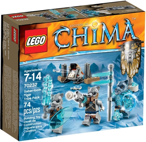 70232 LEGO® CITY Sabre Tooth Tiger Pack (năm 2015)