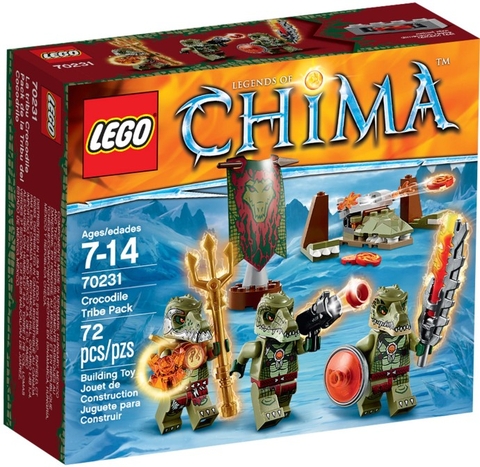 70231 LEGO®  Crocodile Tribe Pack (năm 2015)