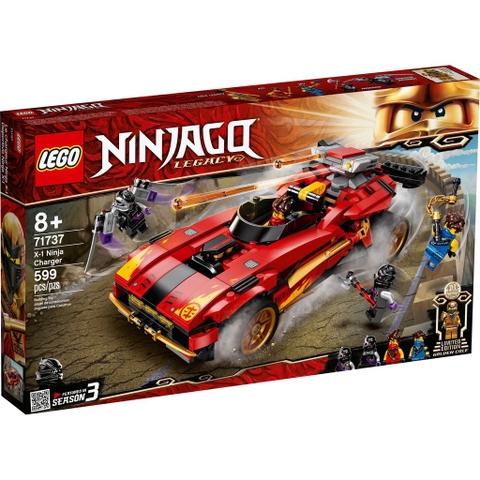 71737 LEGO Ninjago X-1 Ninja Charger - SIêu xe chiến đấu của KAI