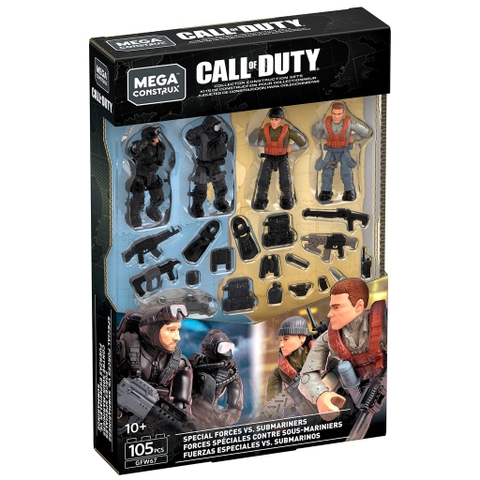 Mega Construx Call of Duty  Seals Vs. Submariners- Đồ chơi GFW67