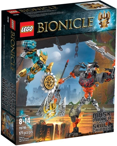 70795 LEGO® Mask Maker vs. Skull Grinder (năm 2015)