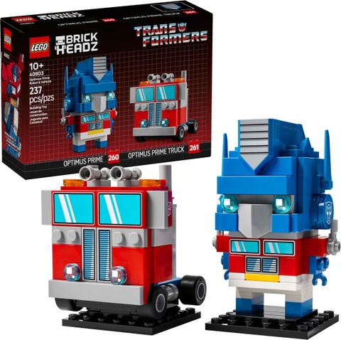 40803 LEGO Brickheadz Optimus Prime Robot & Vehicle - Đồ chơi lắp ráp