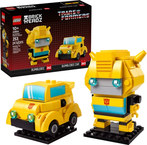 40804 LEGO Brickheadz Bumblebee Robot & Vehicle - Đồ chơi lắp ráp