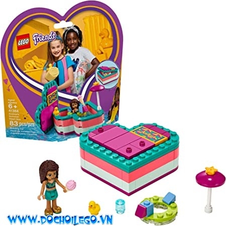 41384 LEGO Friends Andrea's Summer Heart Box - Hộp trái tim mùa hè của Andrea