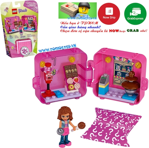 41407 LEGO Friends Olivia's Play Cube - Sweet Shop - Cửa hàng bánh kẹo