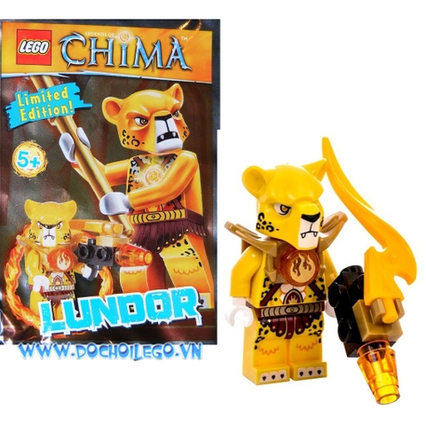 Lundor LEGO Chima foil pack LOC391503  - Nhân vật Lundor