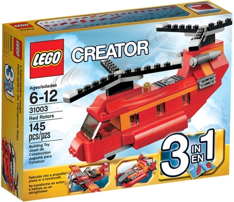 31003 LEGO® Creator Red Rotors (3in1)