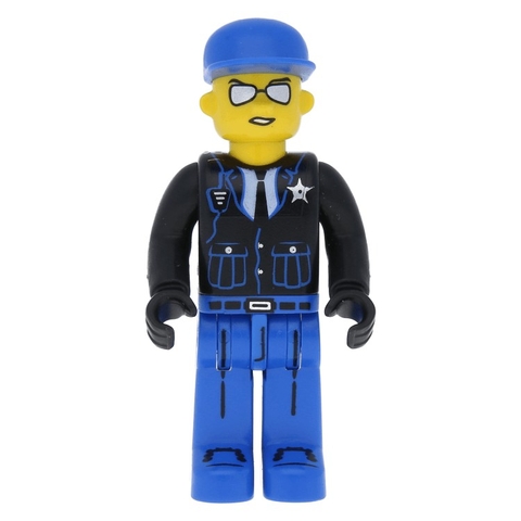 Police - Nhân vật cảnh sát, hàng LEGO, hàng cổ - 4j008