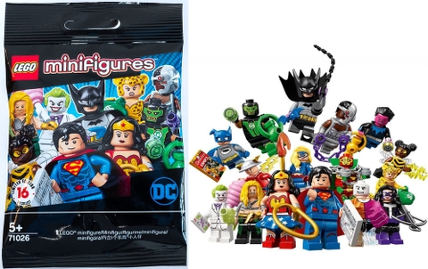 [1 nhân vật] 71026 LEGO Đồ chơi lắp ráp Minifigures DC Super Heroes - Nhân vật DC minifigures