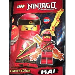 LEGO Ninjago KAI  Masters of Spinjitzu ( 891842 )  Limited Edition Foil pack - Nhân vật KAI