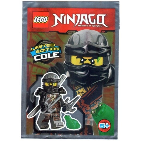 891727 LEGO Cole foil pack #4 - Nhân vật Cole