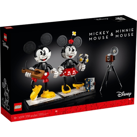 [Có sẵn] 43179 LEGO Disney Mickey Mouse & Minnie Mouse - Đồ chơi LEGO - Đôi bạn Mickey & Mouse