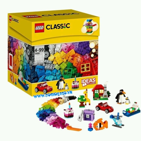 10695 Lego Classic  - Thùng gạch lắp ráp sáng tạo