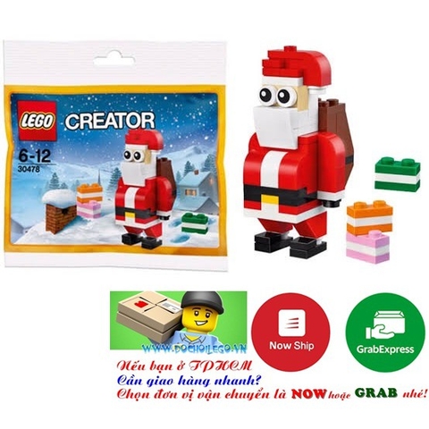 30478 LEGO Creator Jolly Santa _ Ông già Noel vui tính