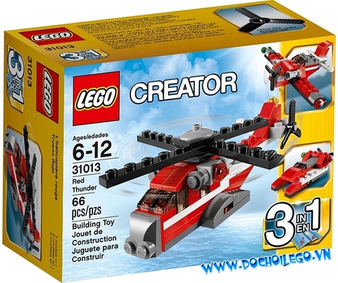 31013 LEGO® Red Thunder (3in1)