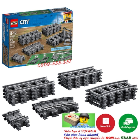 60205 LEGOLEGO City Tracks - Thanh đường ray