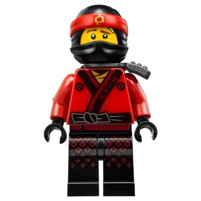 Kai - The LEGO Ninjago Movie, Pearl Dark Gray Katana Holder - Nhân vật Kai