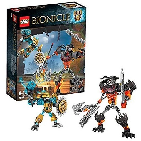 70795 LEGO Bionicle Mask Maker vs. Skull Grinder- Cuộc chiến mặt nạ vàng