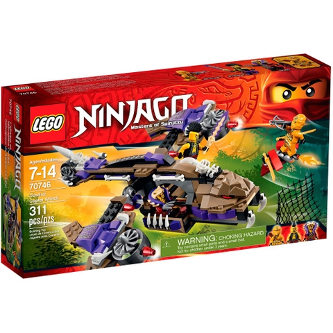 70746 LEGO Ninjago Condrai Copter Attack - Máy bay độc xà