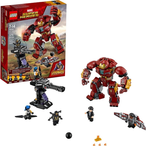 76104 LEGO Super Heroes The Hulkbuster Smash-Up - Nhân vật Hulk