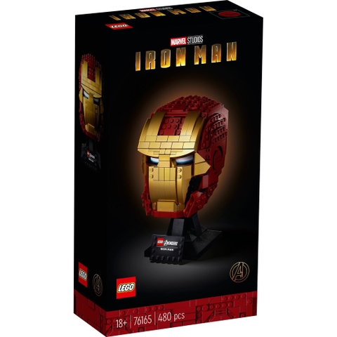 76165 LEGO Marvel Super Heroes Avengers Iron Man - Mô hình đầu Người sắt