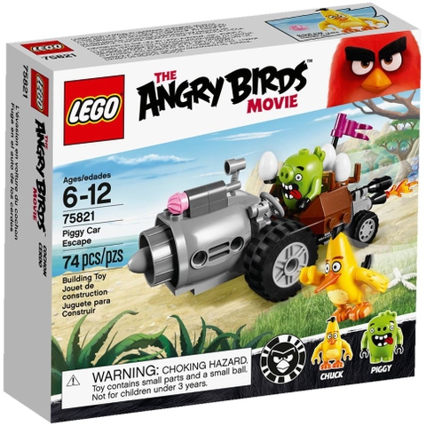 75821 LEGO® Piggy Car Escape - Thoát khỏi xe heo.