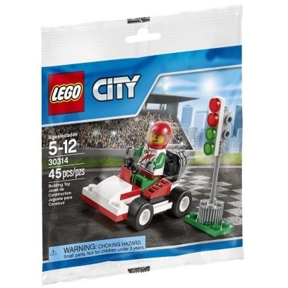 30314 LEGO  Go-Kart Racer polybag - Xếp hình Xe đua Go - Kart