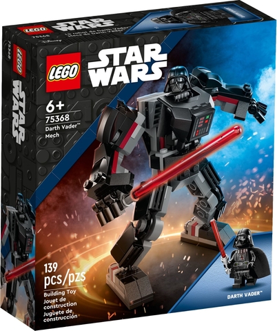 75368 Star Wars Mechs Darth Vader Mech - Đồ chơi lắp ráp Chiến giáp Darth Vader