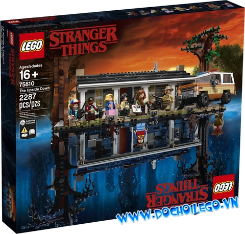 75810 LEGO Stranger things The Upside Down - Nhà up ngược.