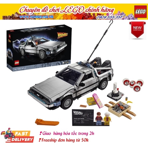 10300 LEGO Creator Expert Back to the Future Time Machine - Trở lại Cổ máy thời gian