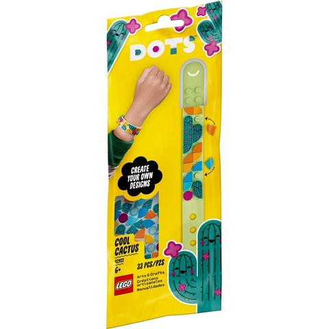 [Có sẵn] 41922 LEGO Dots Bracelets Cool Cactus Bracelet _Vòng tay kiểu Xương rồng