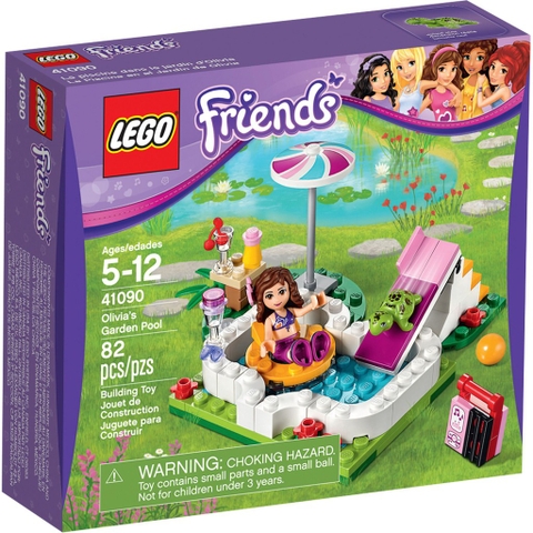 41090 LEGO Friends Olivia's Garden Pool - Hồ bơi trong vườn của Olivia