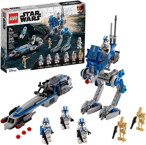 75280 LEGO Star Wars 501st Legion Clone Troopers  - Binh Đoàn 501 Clone Troopers