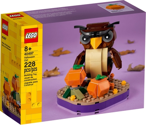 40497 LEGO Brickheadz HALLOWEEN OWL - Đồ chơi xếp hình, Chim Cú
