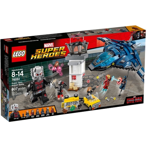 76051 LEGO Marvel Super Hero Airport Battle - Trận chiến tại sân bay