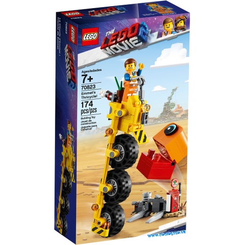 70823 The LEGO Movie Emmet's Thricycle! - Xe 3 bánh của Emmet