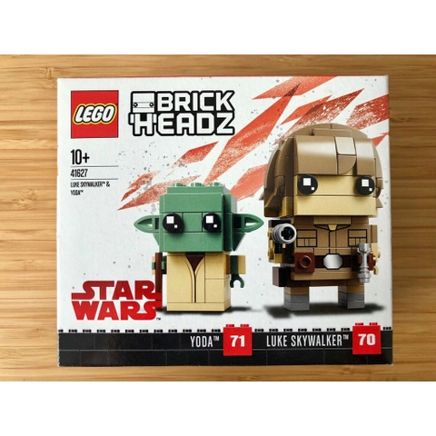 41627 LEGO Brickheadz Luke Skywalker & Yoda - Nhân vật Luke và Yoda