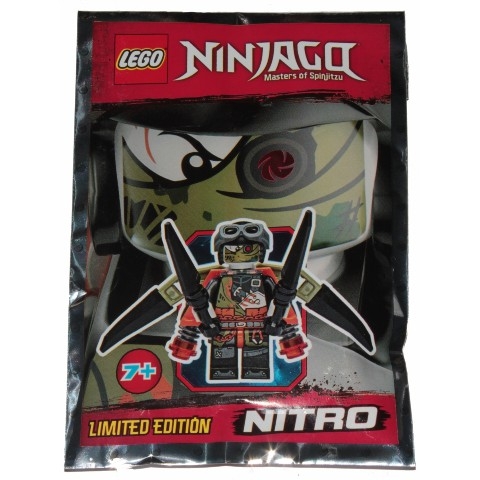 Nhân vật NITRO - LEGO Ninjago Limited Edition NITRO  891844- Foil Pack