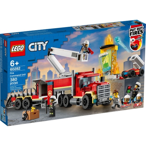 60282 LEGOC City Fire Command Unit - Đơn vị chữa cháy