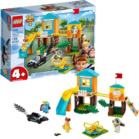 10768 LEGO Toy story 4 Buzz and Bo Peep's Playground Adventure - Cuộc phiêu lưu trên sân chơi của Buzz and Bo Peep