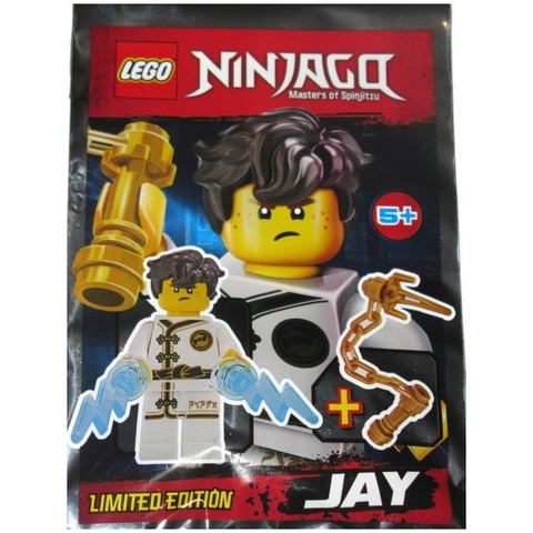 891833 LEGO Ninjago Jay foil pack #4 - Nhân vật Jay